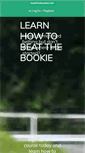 Mobile Screenshot of beatthebookie.net